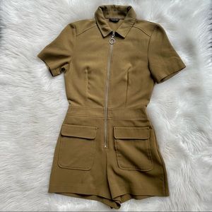 Topshop Short Jumpsuit